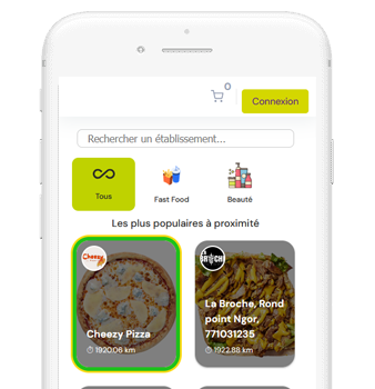 Commande en ligne pour restaurant